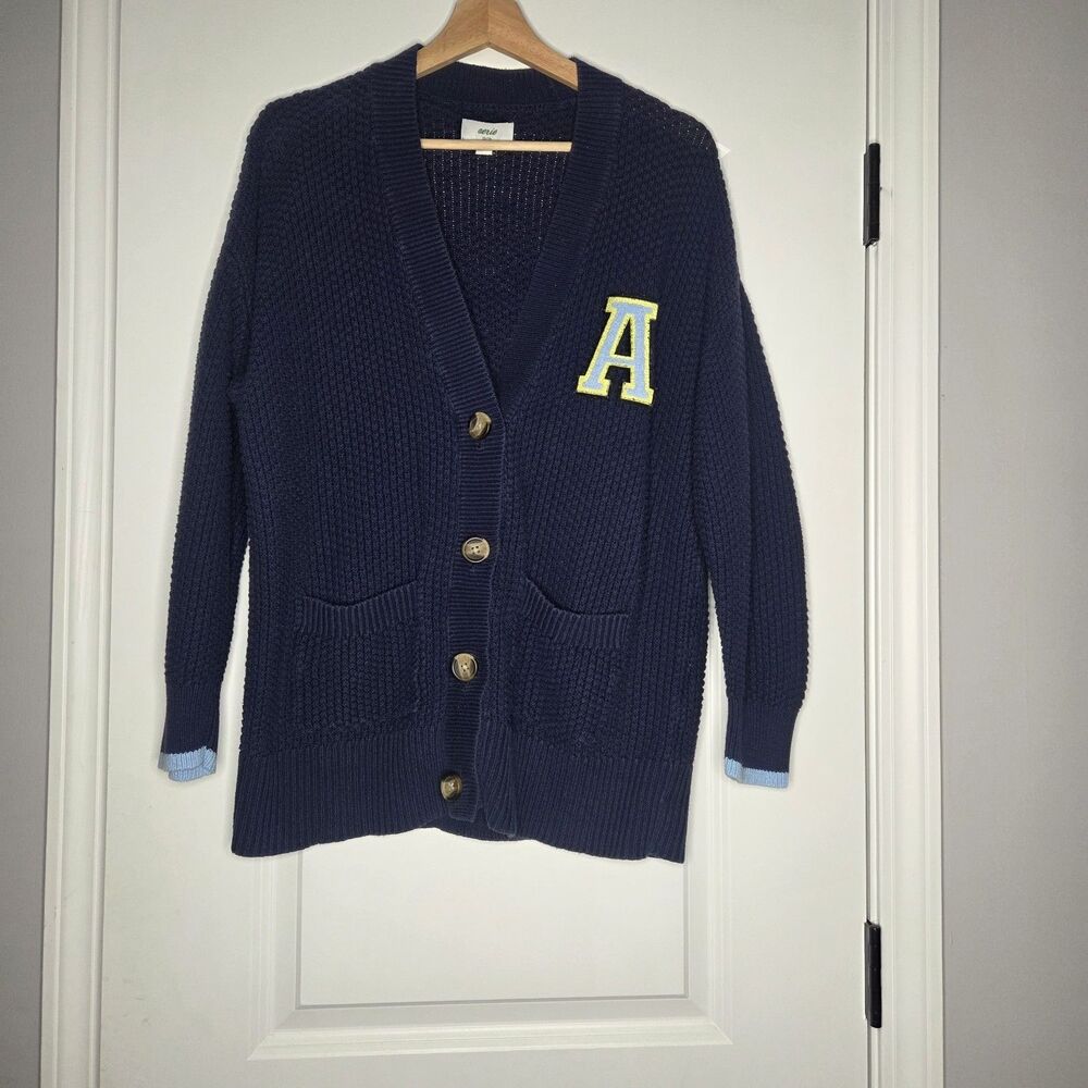 Aerie Letter A Cardigan Size XS